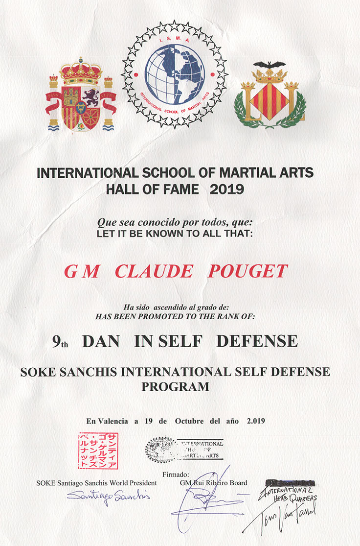 9eme dan self defense