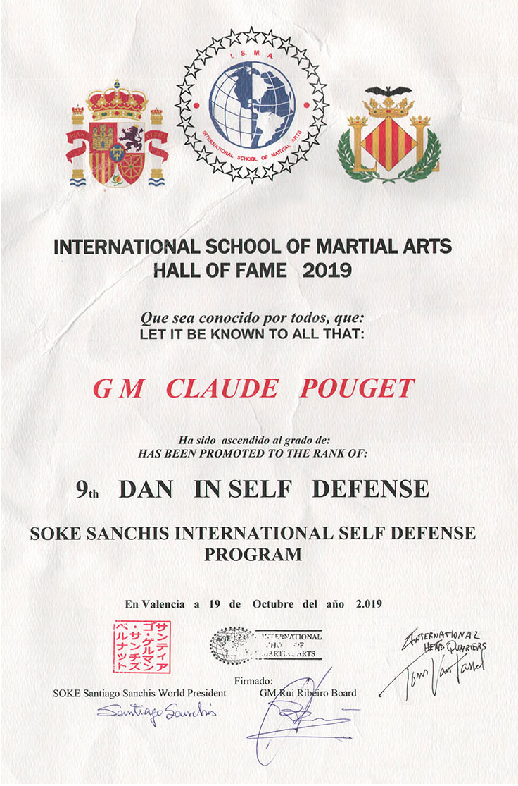 9eme dan self defense