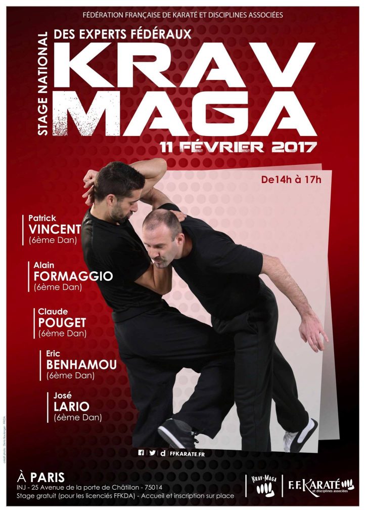 Stage National de Krav Maga février 2017