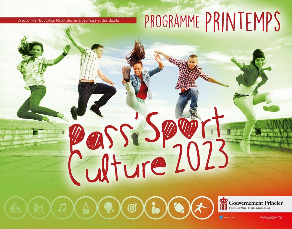 PASS’SPORT CULTURE « SPRING» 2023 – 10th course – Wednesday 19 and friday 20 of april 2023 (13 to 16 ans years old)